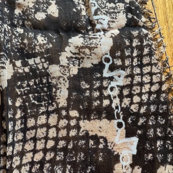 Zadig & Voltaire Delta ZV Initial Wild Scarf - New with Tags - Picture 5 of 5